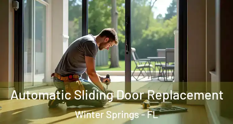 Automatic Sliding Door Replacement Winter Springs - FL