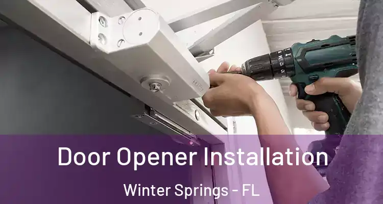 Door Opener Installation Winter Springs - FL