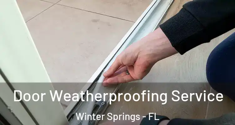 Door Weatherproofing Service Winter Springs - FL