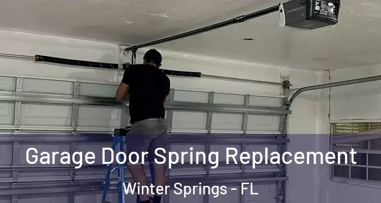 Garage Door Spring Replacement Winter Springs - FL
