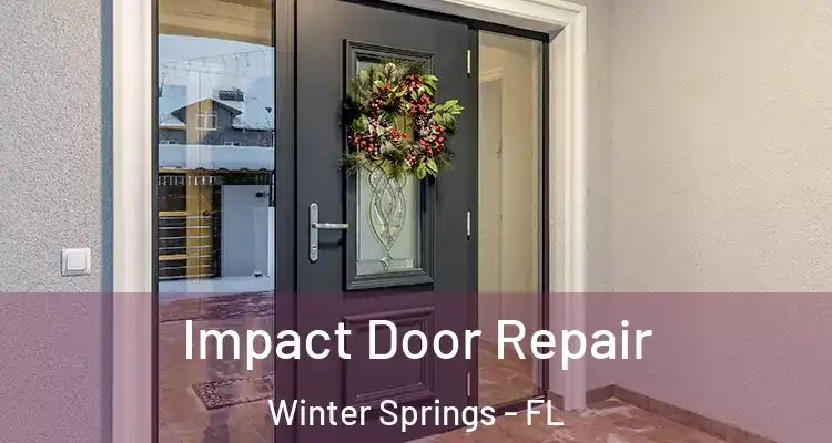 Impact Door Repair Winter Springs - FL