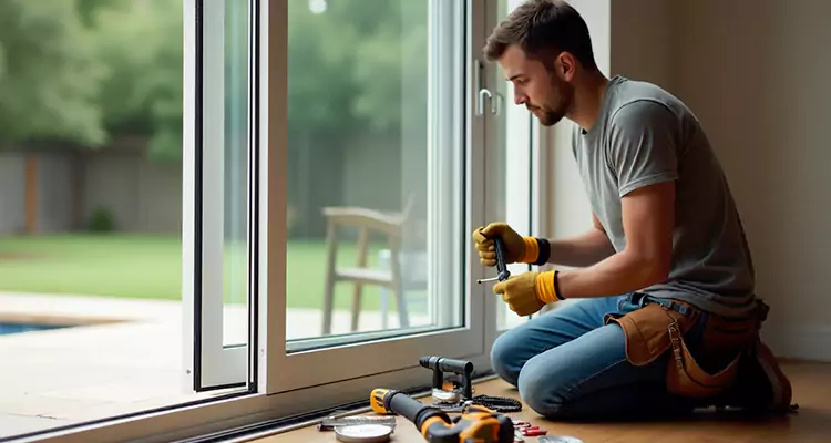 Squeaky Sliding Patio Doors in Winter Springs, FL