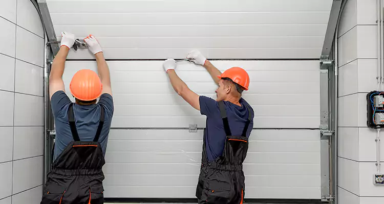 Garage Door Bottom Panel Repair in Winter Springs, FL