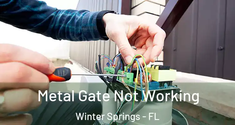 Metal Gate Not Working Winter Springs - FL