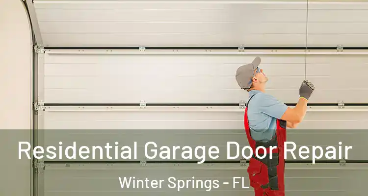 Residential Garage Door Repair Winter Springs - FL