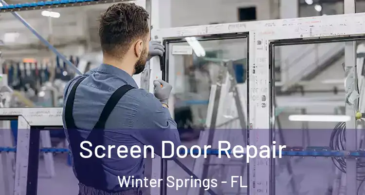 Screen Door Repair Winter Springs - FL