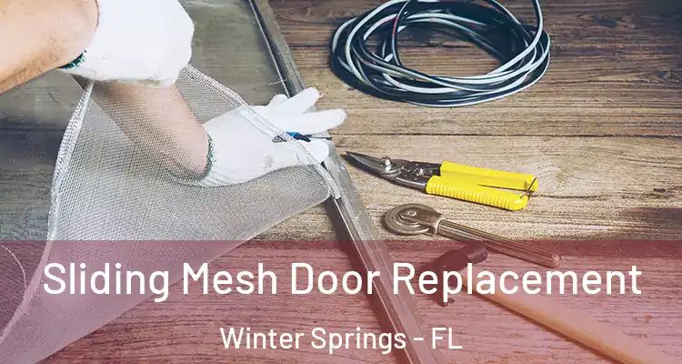 Sliding Mesh Door Replacement Winter Springs - FL