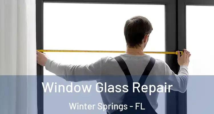 Window Glass Repair Winter Springs - FL